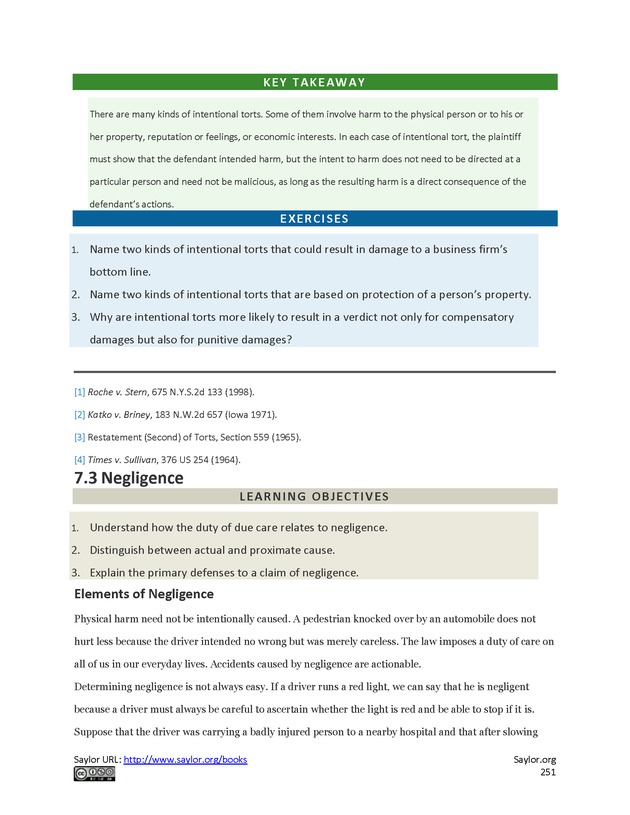 Business Law and the Legal Environment - Page 251